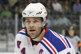 Ilustrační foto - český hokejista Jaromír Jágr v dresu New York Rangers