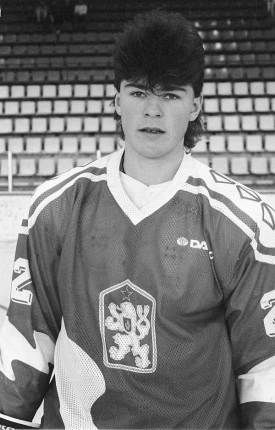 Jaromír Jágr, v roce 1990 byl pátým draftovaným hráčem.