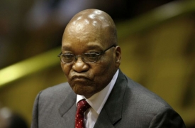 Zuma, pravděpodobný příští prezident Jižní Afriky.