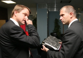 Martin Burs&iacute;k a Jarom&iacute;r Soukup.