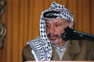 Jásir Arafat ještě plný síly