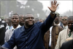 Bemba nedlouho před svým útěkem z Konga.