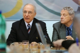 Šéf českých olympioniků Milan Jirásek (vlevo).