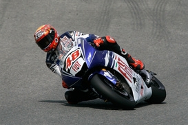 Španělský závodník Jorge Lorenzo vyhrál kvalifikaci třídy MotoGP