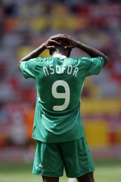 Nigerijec Nsofor lituje promarněné příležitosti.
