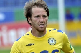 Fotbalový útočník Tomáš Jun.