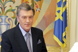 Ukrajinsk&yacute; prezident Viktor Ju&scaron;čenko