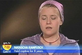 Natascha Kampuschová ve slavném televizním interview.