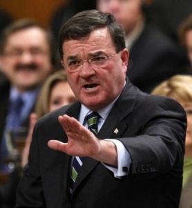 Kandský ministr financí Jim Flaherty. I on má problémy s krizí.