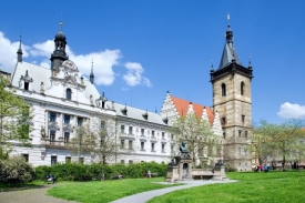 Karlovo náměstí v Praze.