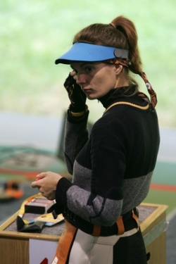 Kateřina Emmons na olympiádě v Číně.