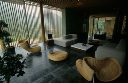 Bambusový dům od čínského architekta Kenga Kumy.