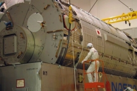 Hlavní část japonské laboratoře Kibo, která je určena pro ISS.
