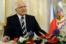 Prezident Klaus označil podzimní volby za referendum o premiérovi.