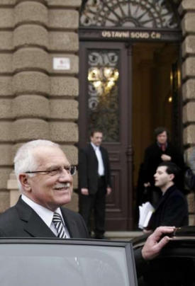 Prezident Václav Klaus do Brna přijede i ve středu.