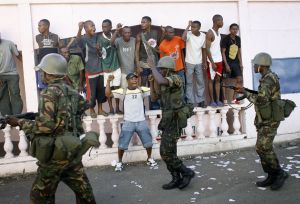 Vojáci Africké unie obsazují ostrov Nzwani