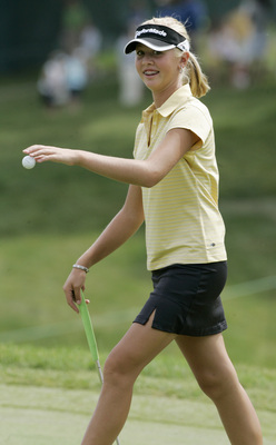 Jessica Kordová, patnáctiletá česká golfistka.