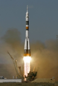 Raketa Sojuz odstartovala z Kazašského Bajkonuru