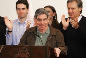 Kostarický prezident Arias ohlašuje ještě neúplné výsledky referenda