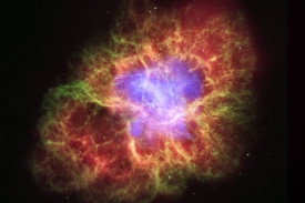 Krabí mlhovina - jeden z nejznámějších snímků Hubbleova teleskopu.