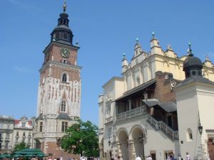 Hlavní náměstí v Krakově
