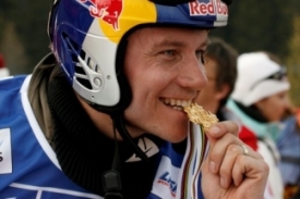 Tomáš Kraus slaví zlato na mistrovství světa