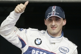 Pilot BMW Robert Kubica.