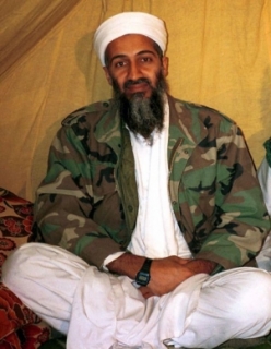 Bin Ládin, nedatovaná fotografie.