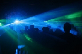Laserová show (ilustrační obrázek).