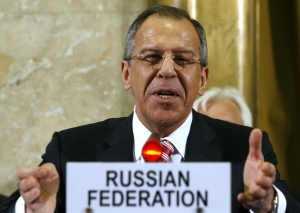 Zástupce Ruska na konferenci - Lavrov.