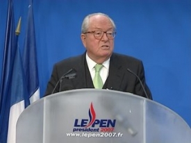 Jean Marie Le Pen.