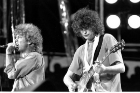 Led Zeppelin v roce 1985.