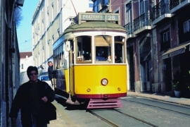 Na romantickou projížďku tramvají lze vyrazit i v Lisabonu