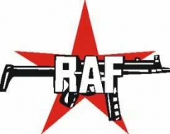 logo teroristické organice Frakce Rudé armády