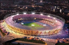 Londýnský olympijský stadion.