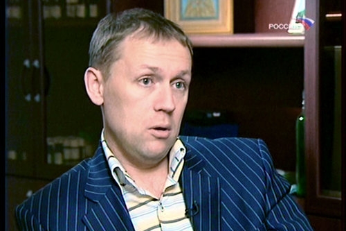Andrei Lugovoi, podnikatel, který byl oficiálně členem ruských bezpečnostních služeb v rozhovoru pro britská média v souvislosti s otravou Alexandra Litviněnka.