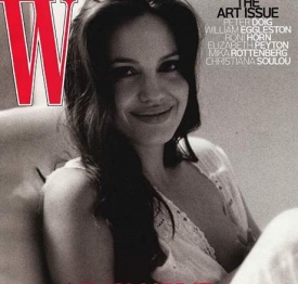 Angelina Joliová na titulce časopisu W.