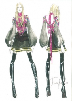 Jeden z kostýmů značky Givenchy navržený pro Madonnu.