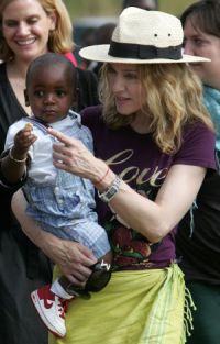 Madonna s Davidem Bandou