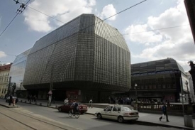 Budova Nové scény Národního divadla.