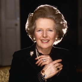 Margaret Thatcherová pózovala pro Vogue.