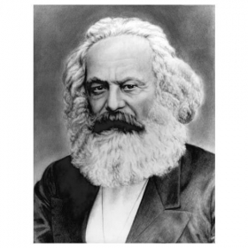 Karl Marx (1818 až 1883).