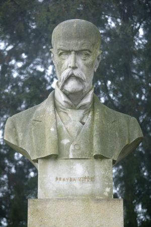Busta Tomáše Garrigue Masaryka