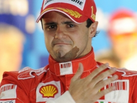 Felipe Massa. Těsně druh&yacute;.