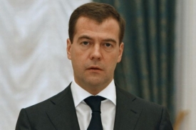 Ruský prezident Medveděv vidí v protiraketovém štítu nepřítele.