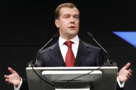 Dmitrij Medvedev - favorit na příštího ruského prezidenta.