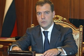 Ruský prezident Dmitrij Medveděv stanovil podmínky míru.