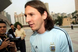 Argentinský play-maker Lionel Messi.