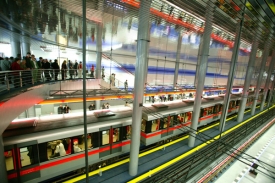 Slavnostní otevření nových stanic metra na lince C.