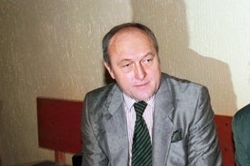 Bývalý československý rozvědčík Pavel Minařík (1993)